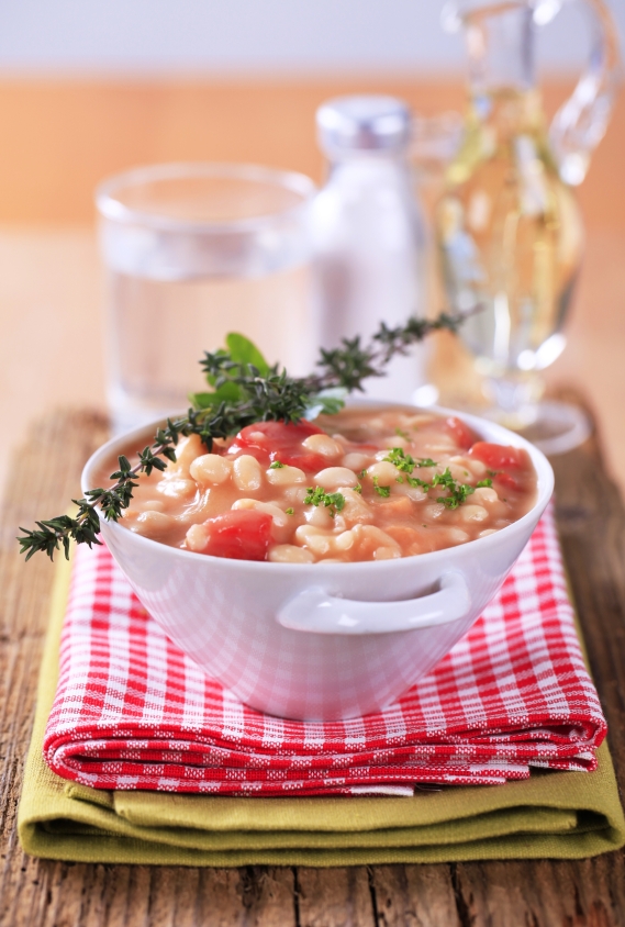 White Bean Veggie Soup Diet Recipe 9503